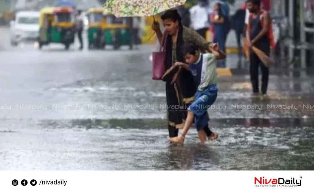 Kerala monsoon rainfall