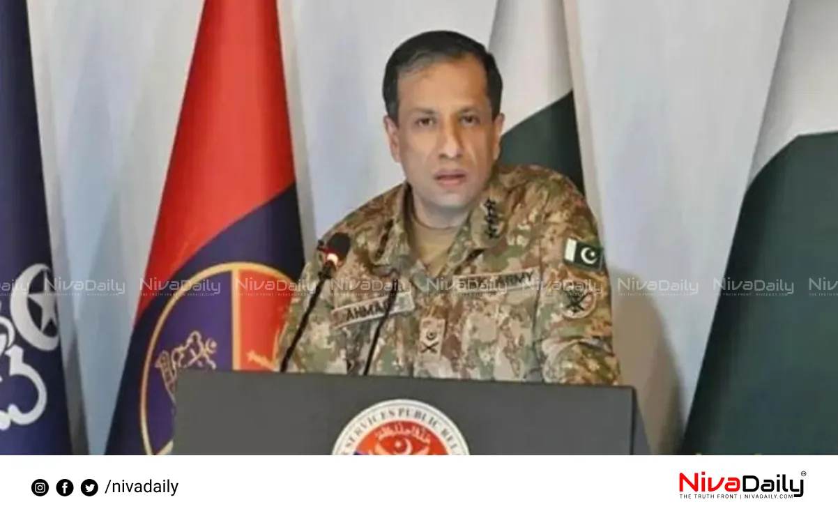 Pakistani military spokesperson