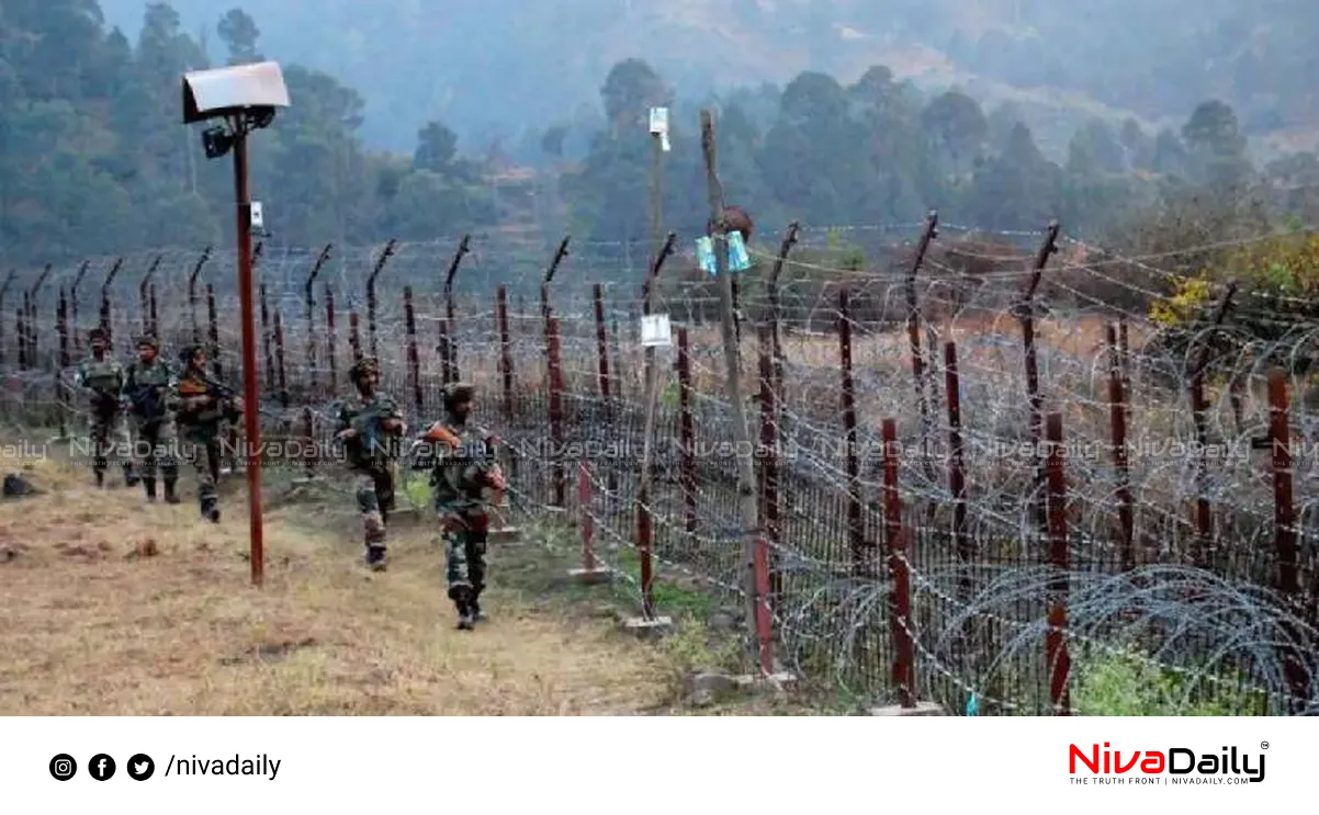 India-Pakistan borders calm