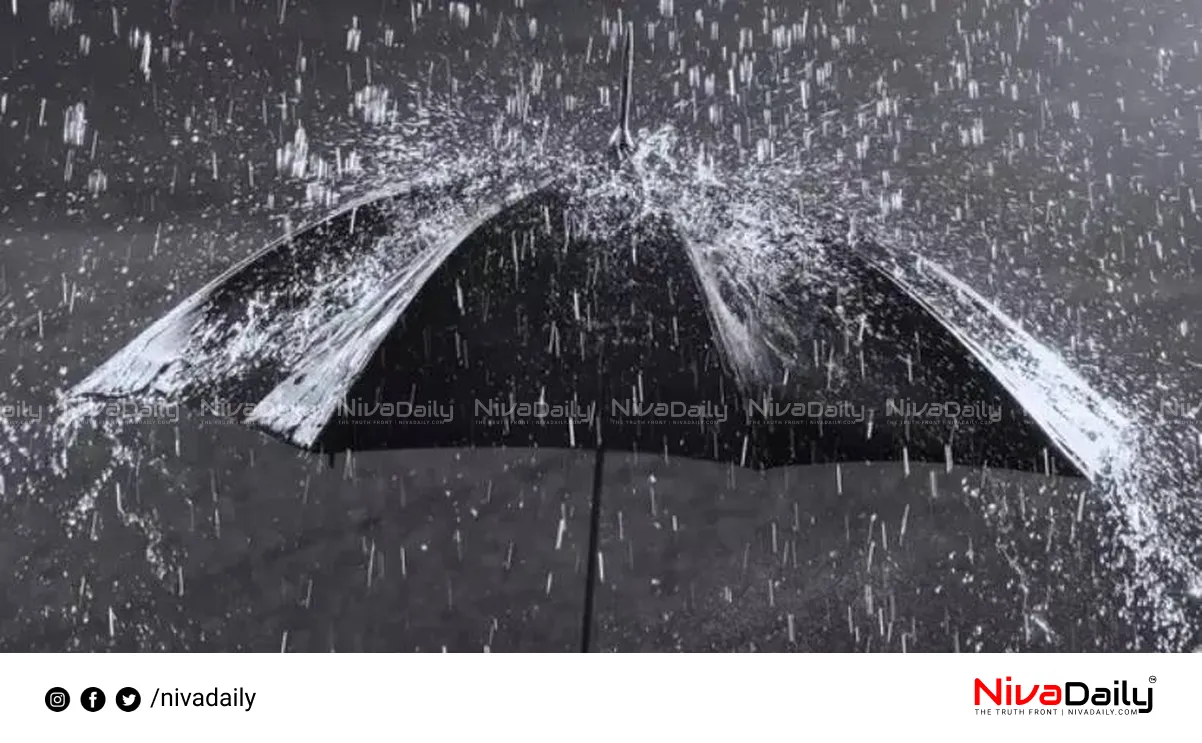 Kerala monsoon rainfall