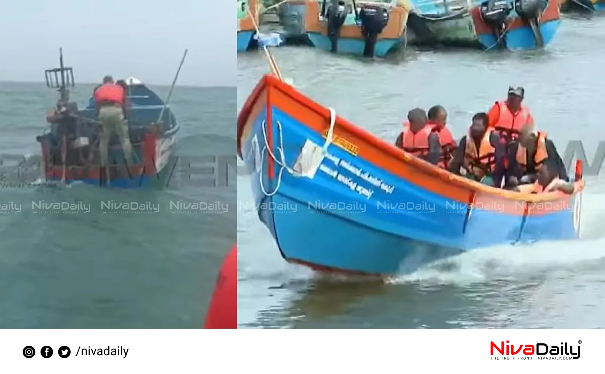 Vizhinjam fishermen return