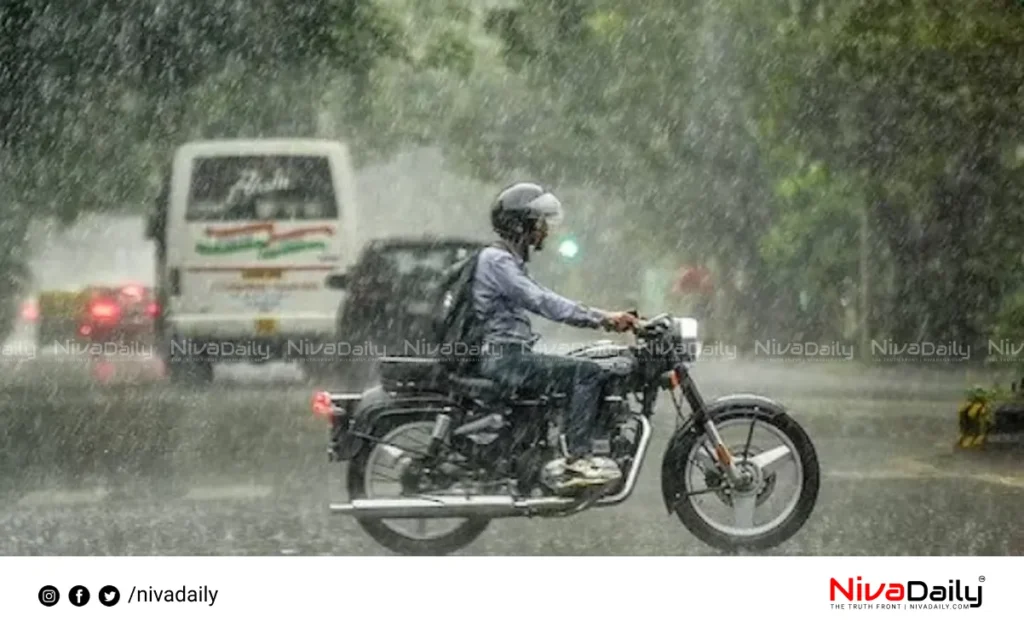 Kerala monsoon rainfall