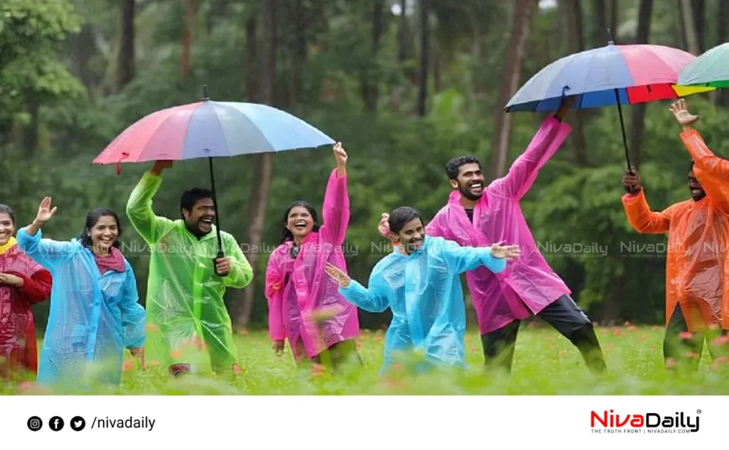 Kerala monsoon rainfall