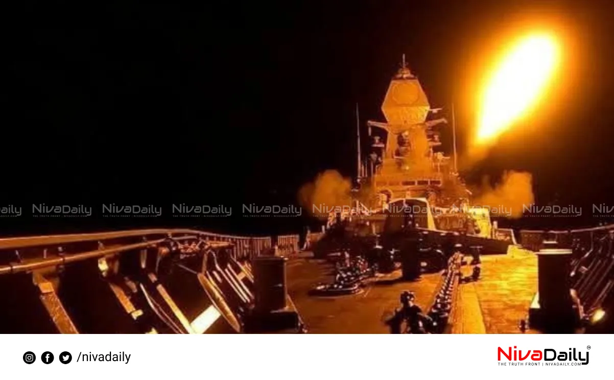 Indian Navy retaliates