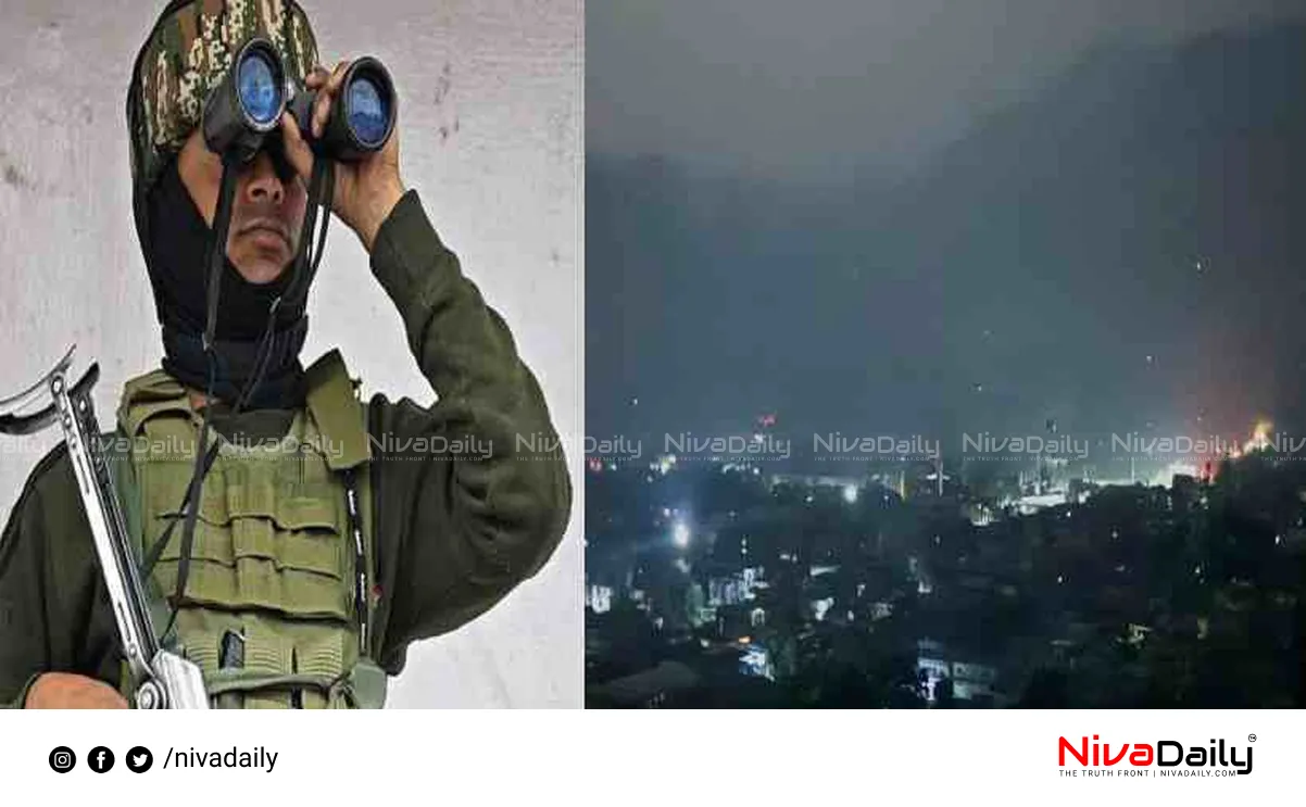 Indian drone attack