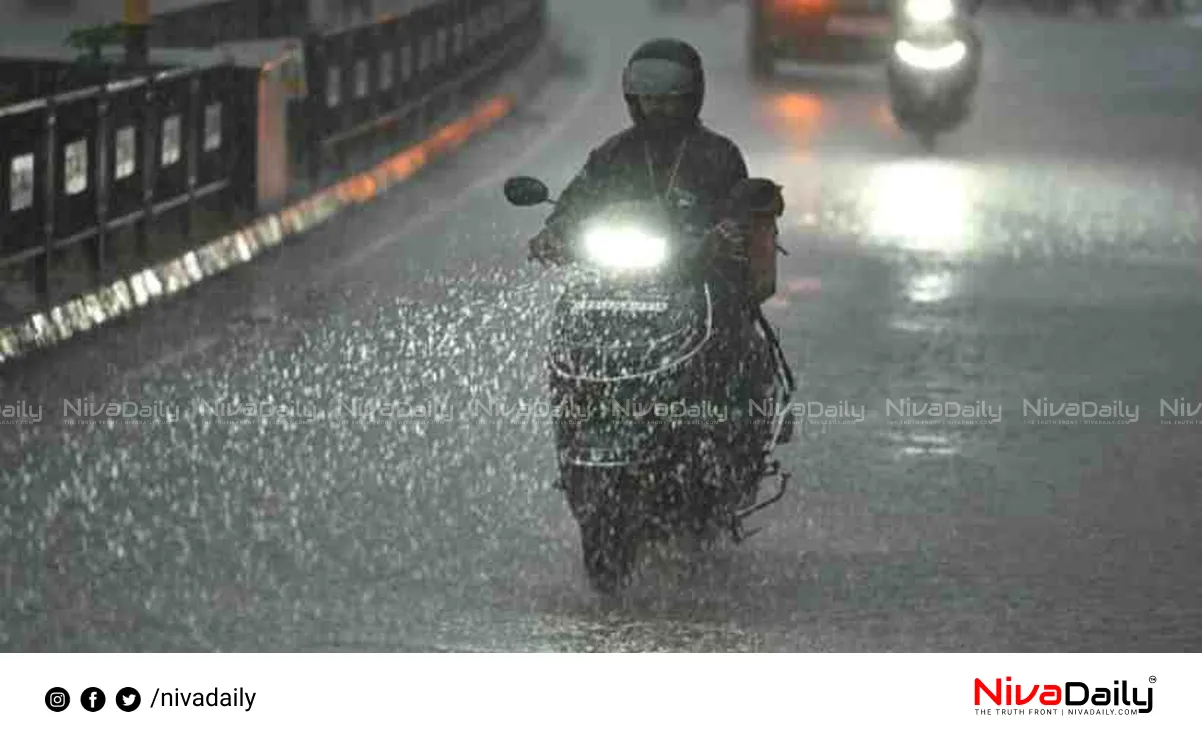 Kerala monsoon rainfall