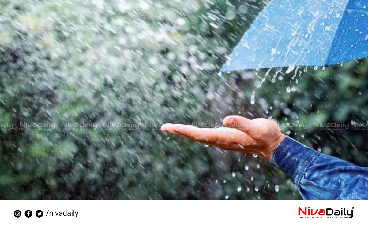 Kerala monsoon rainfall