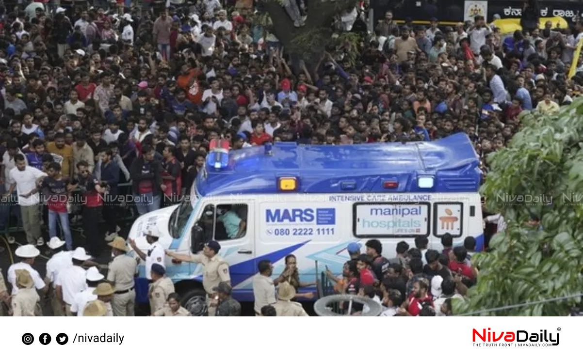 Bengaluru stampede