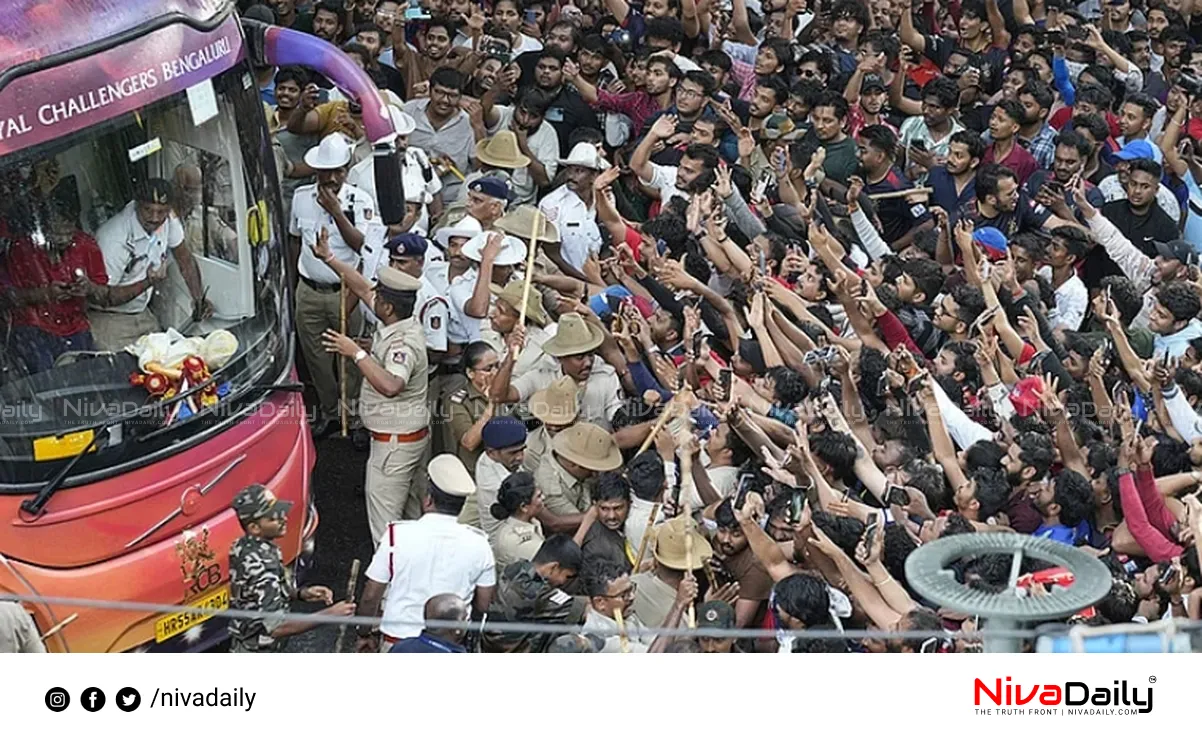 Bengaluru stadium incident