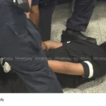 US student handcuffing