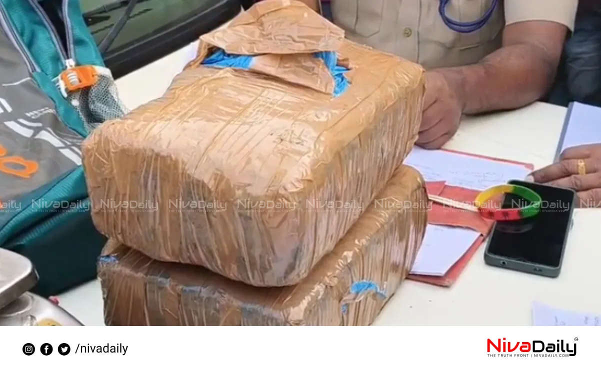 Ganja Seized Idukki