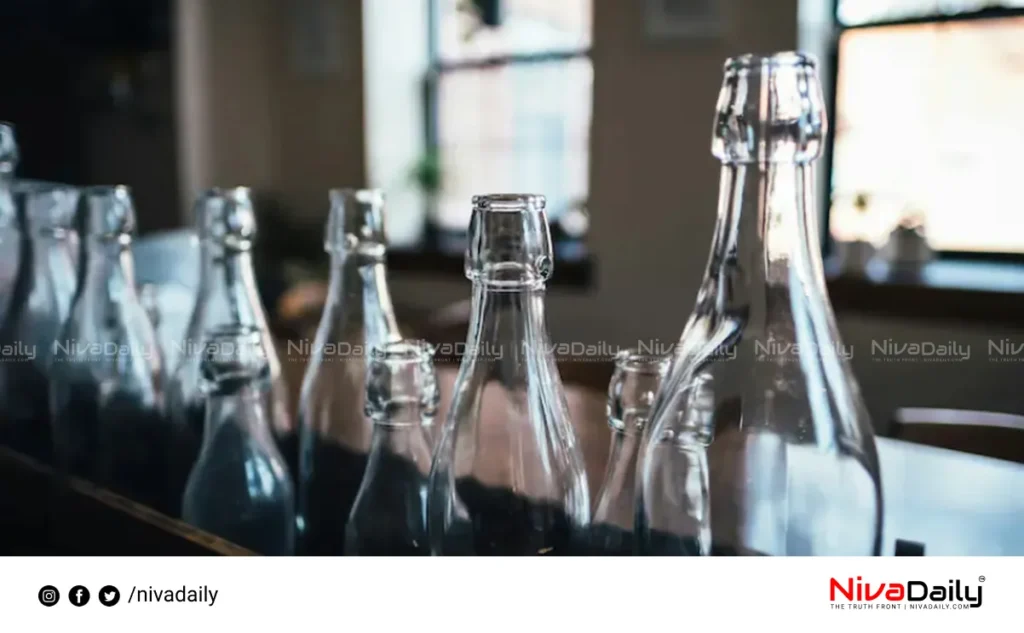 microplastics in glass bottles