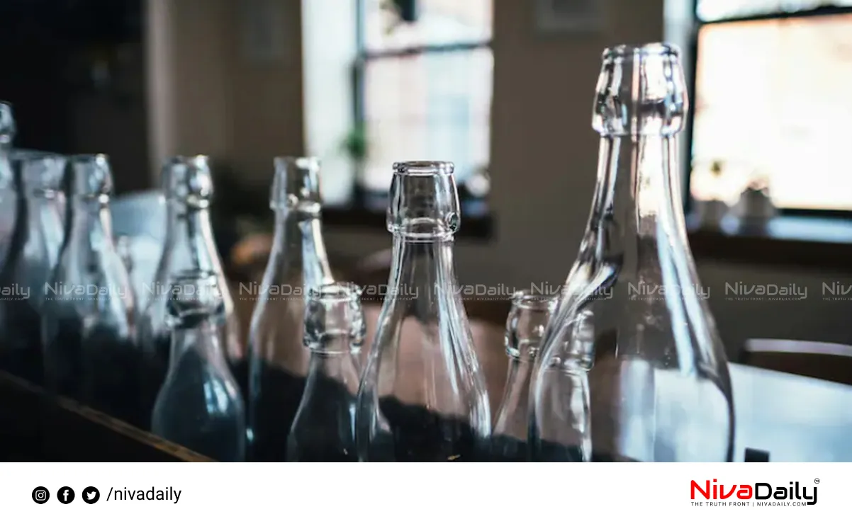 microplastics in glass bottles
