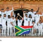 South Africa cricket victory