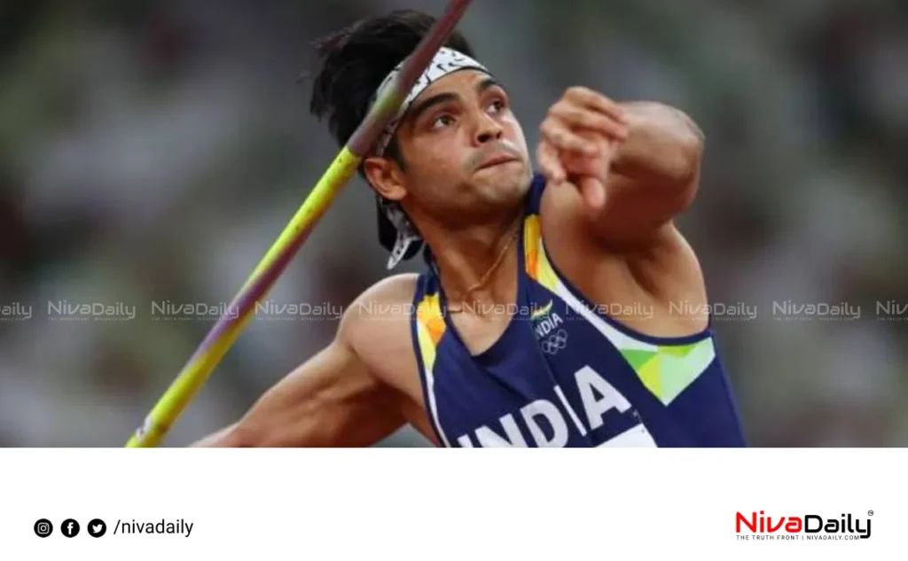 Neeraj Chopra Golden Spike