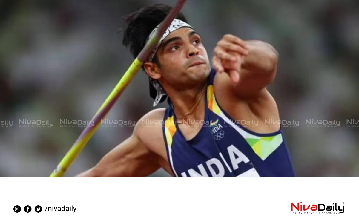 Neeraj Chopra Golden Spike