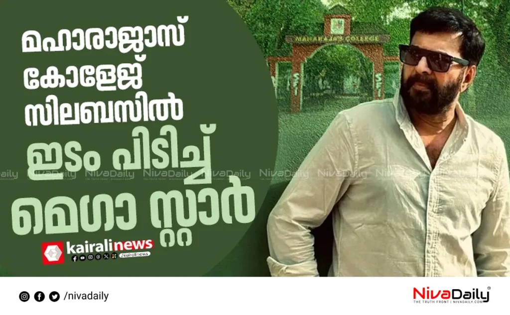 Mammootty in Syllabus