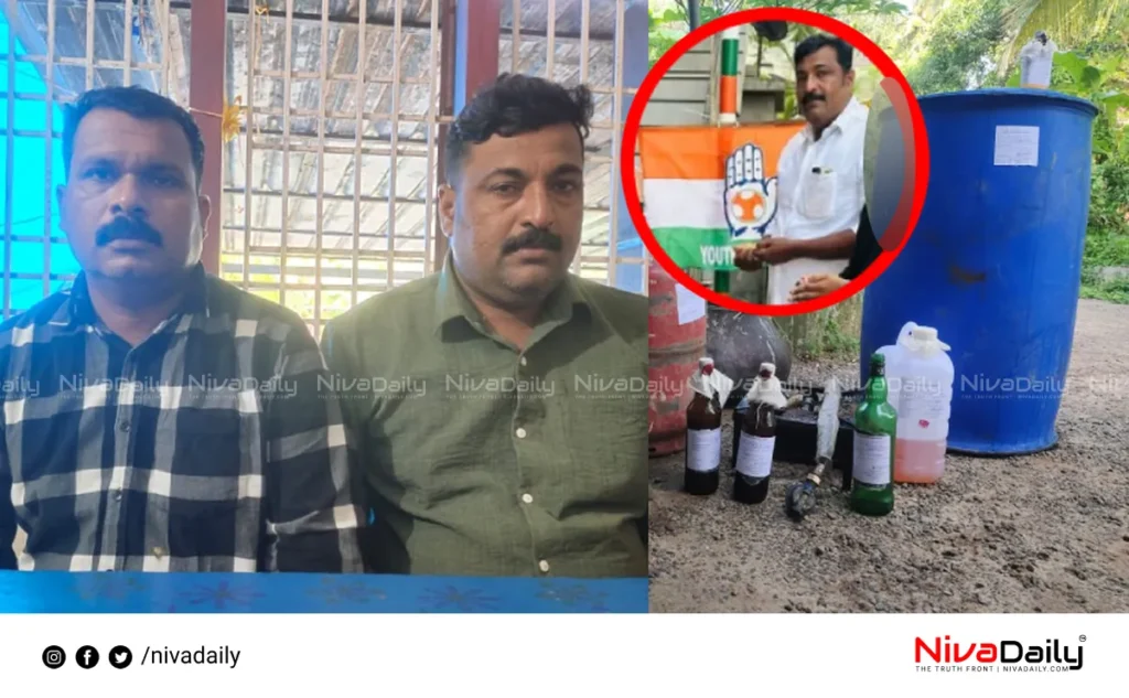 illicit liquor arrest