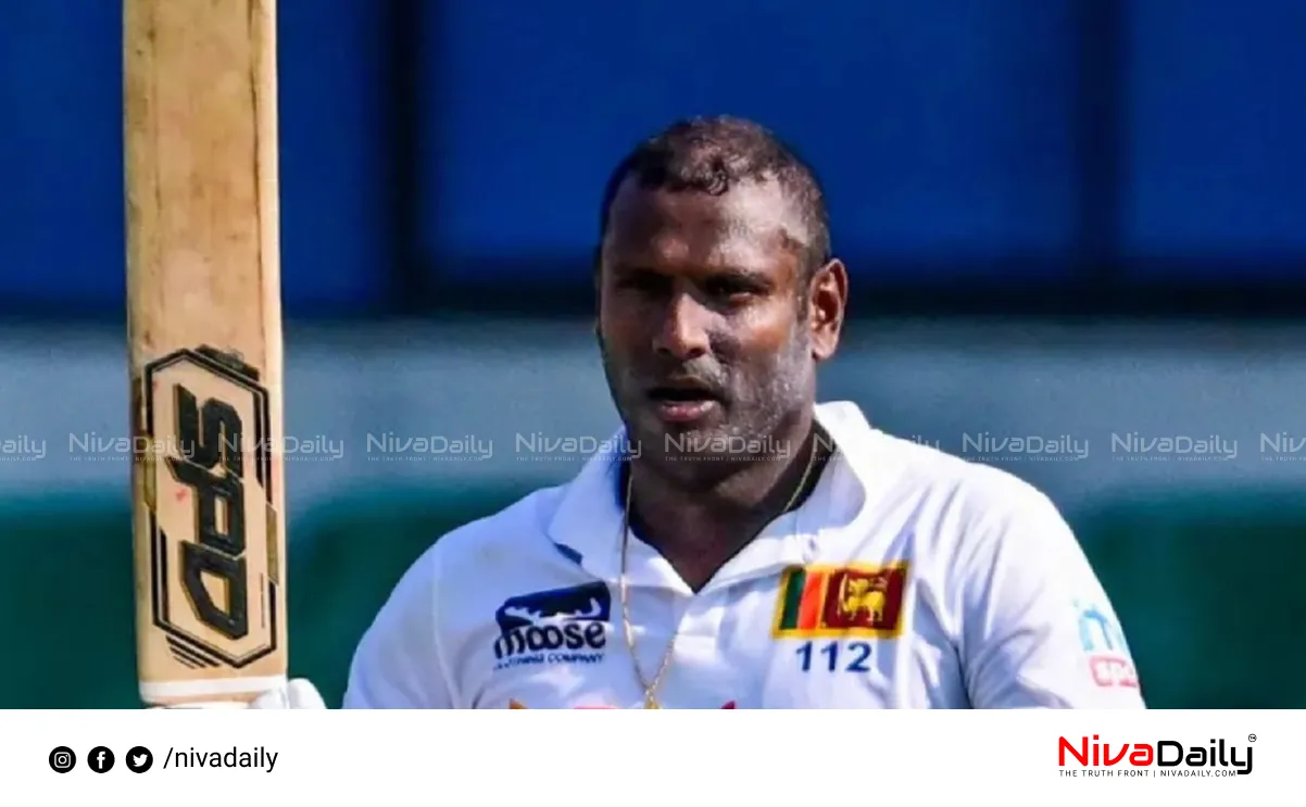 Angelo Mathews interview