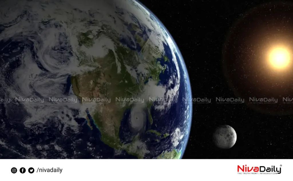 Earth's orbit shift