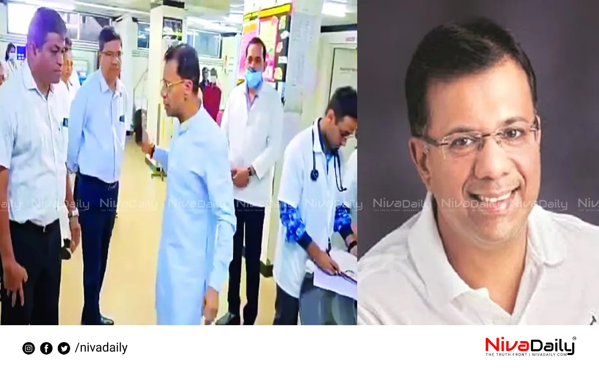 Goa health minister