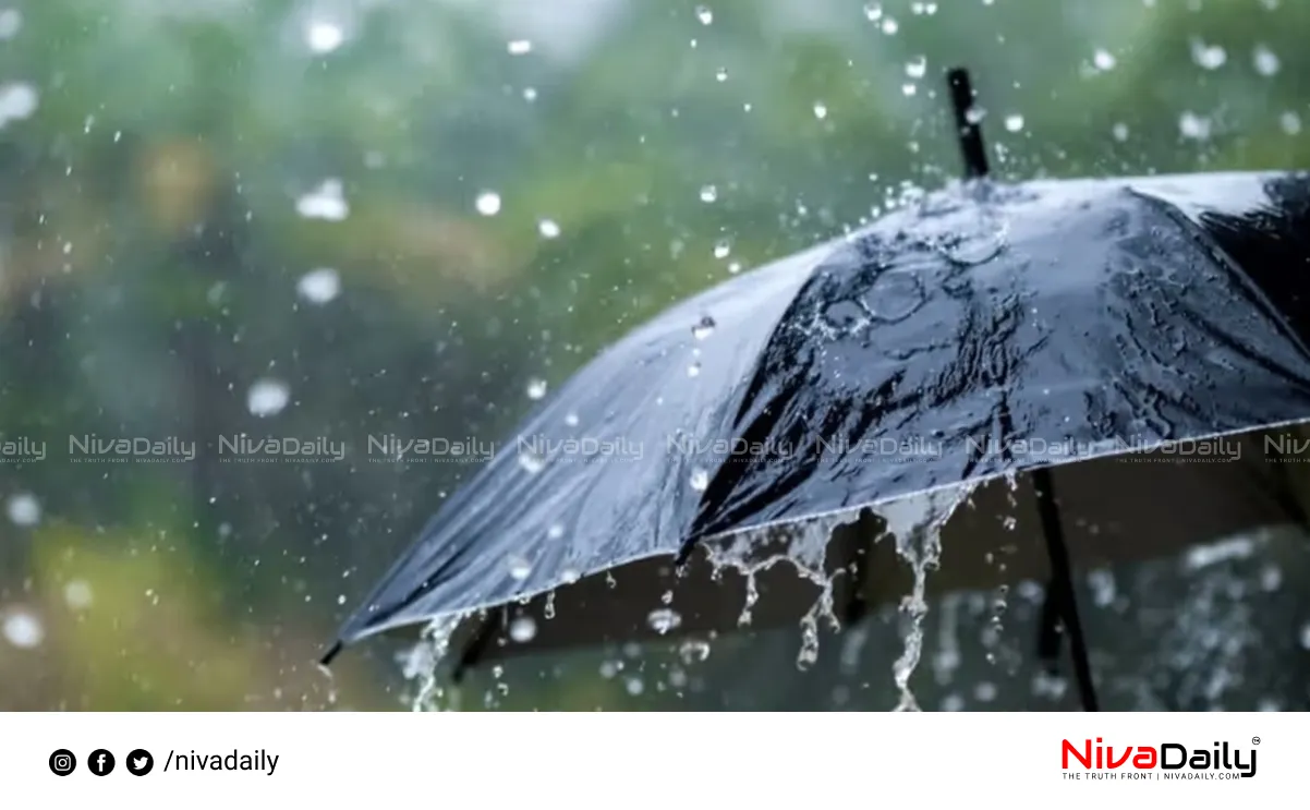 Kerala monsoon rainfall