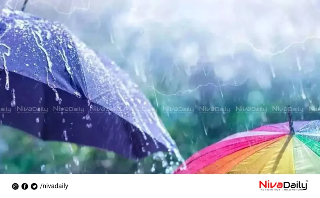 Kerala monsoon rainfall