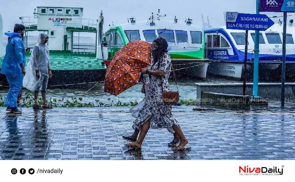 Kerala monsoon rainfall