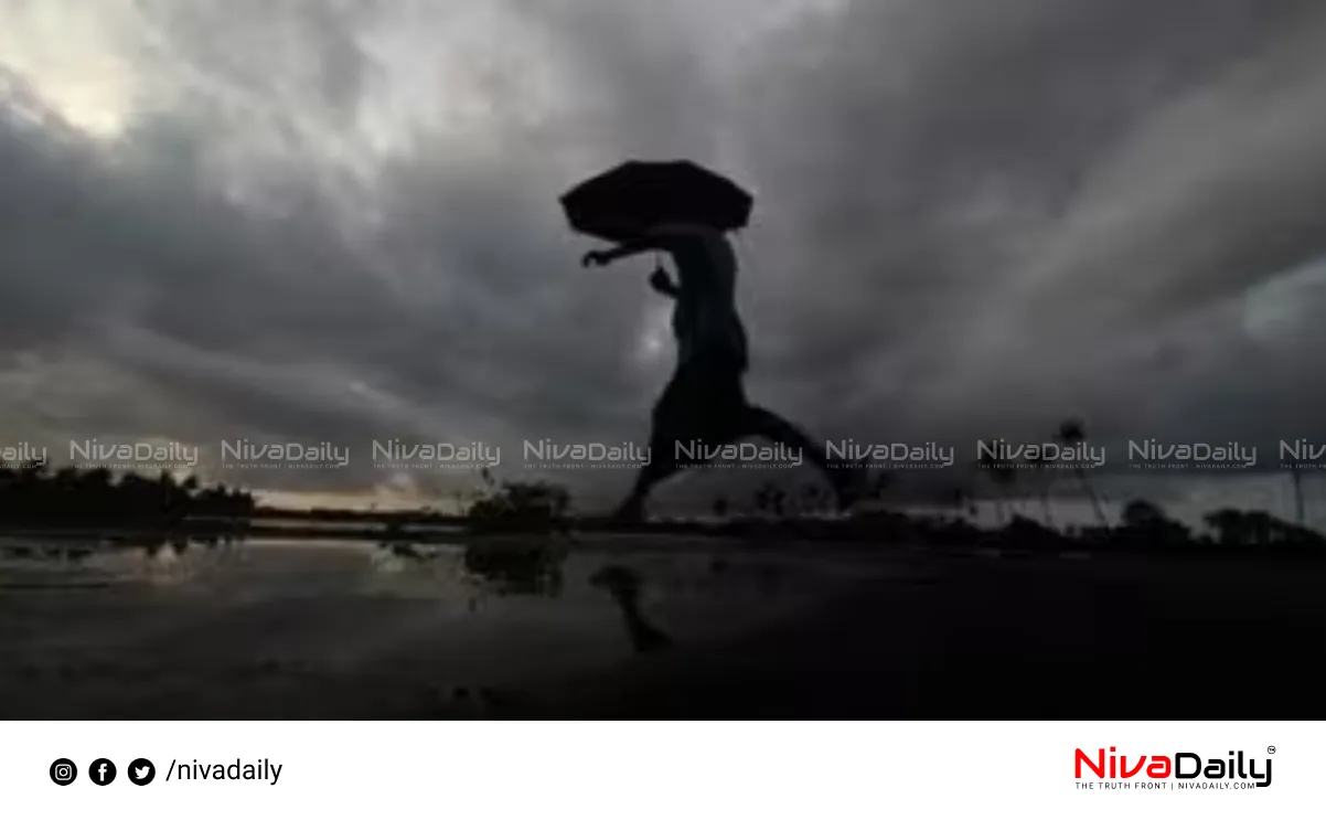 Kerala monsoon rainfall