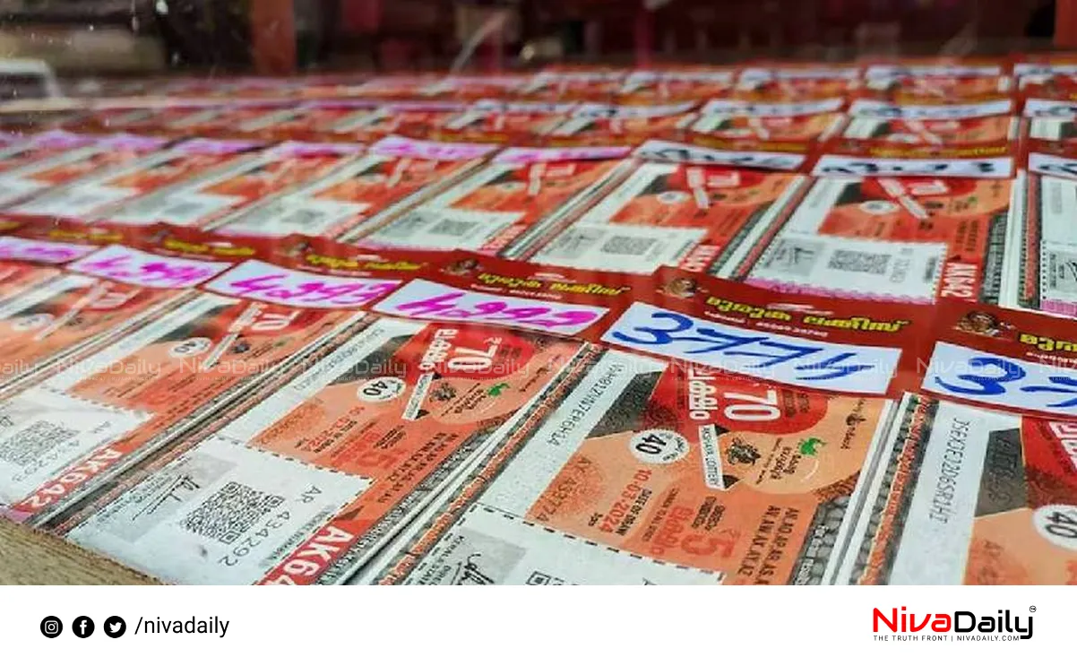 Kerala lottery result