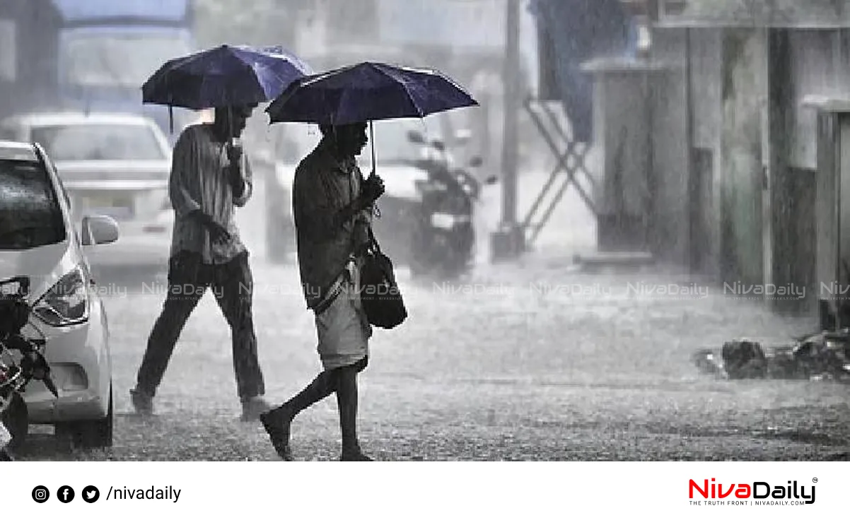 Kerala monsoon rainfall