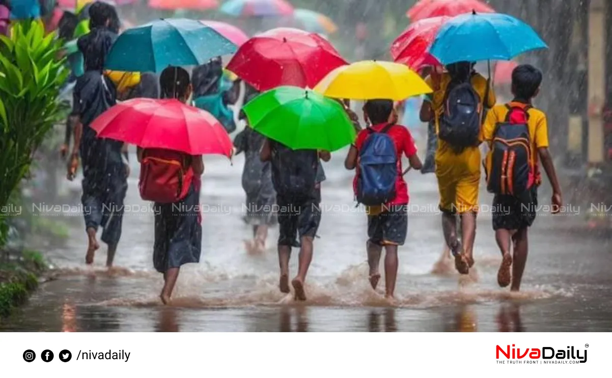 Kerala monsoon rainfall