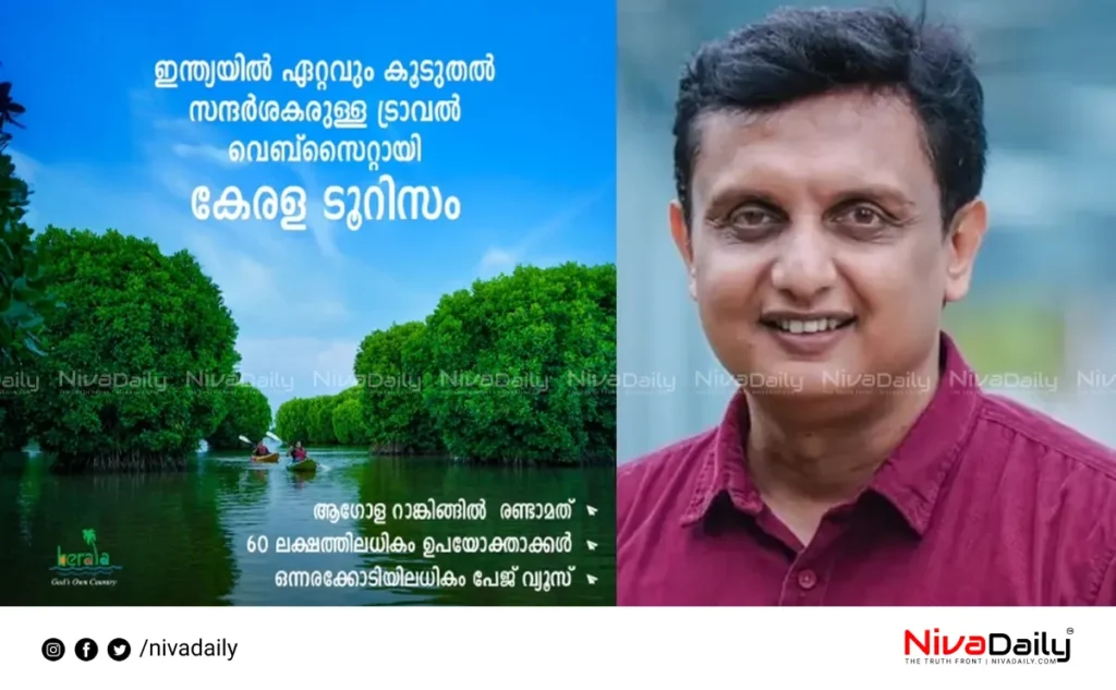 Kerala tourism website