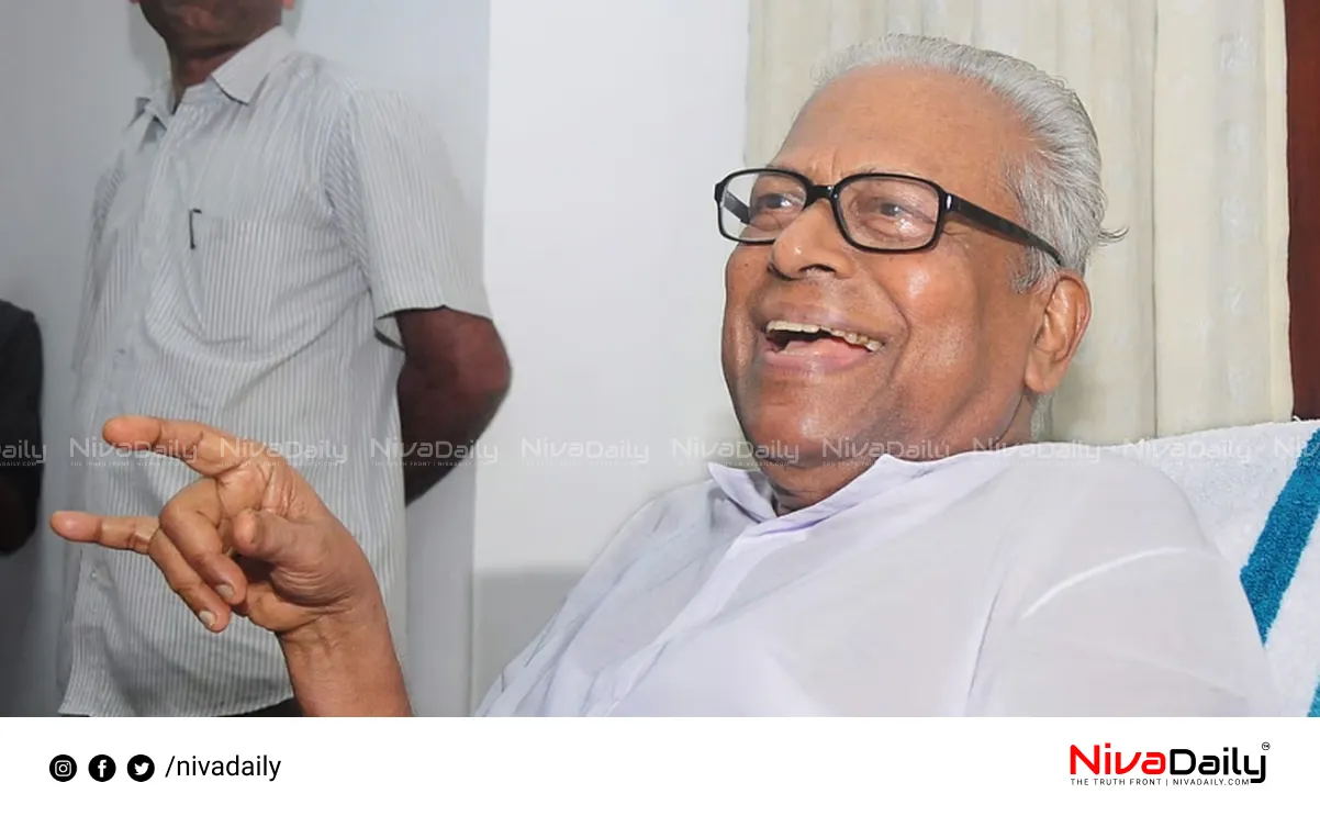 VS Achuthanandan health