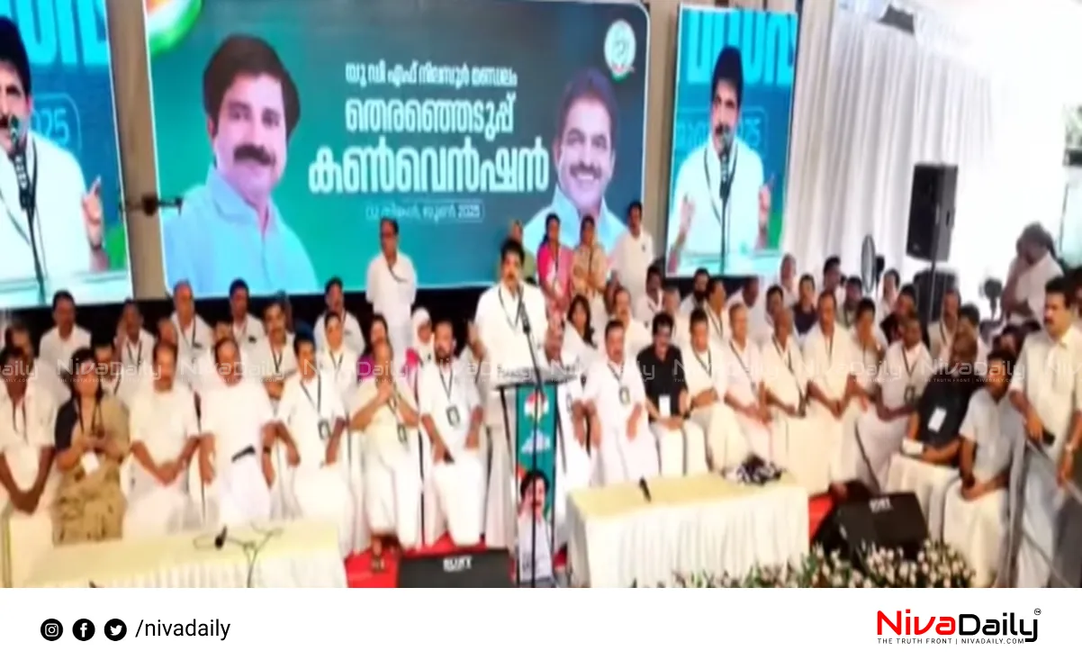 UDF election convention