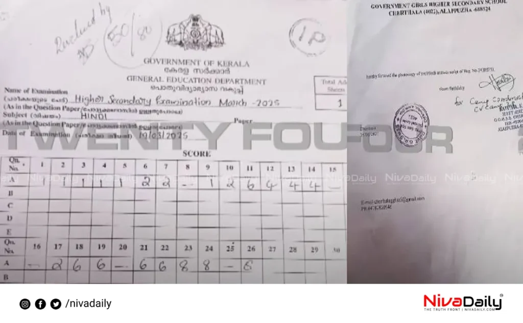 Plus Two Exam Evaluation