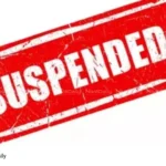 Police officer suspension