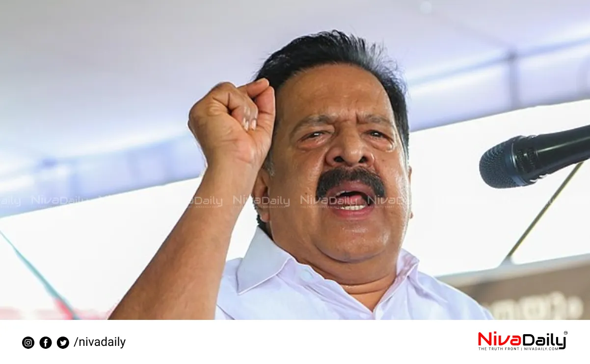 Ramesh Chennithala criticism