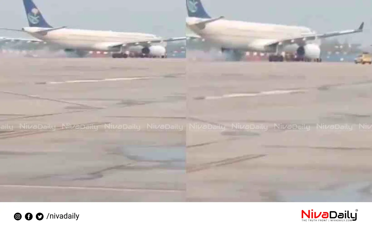 Saudi plane glitch