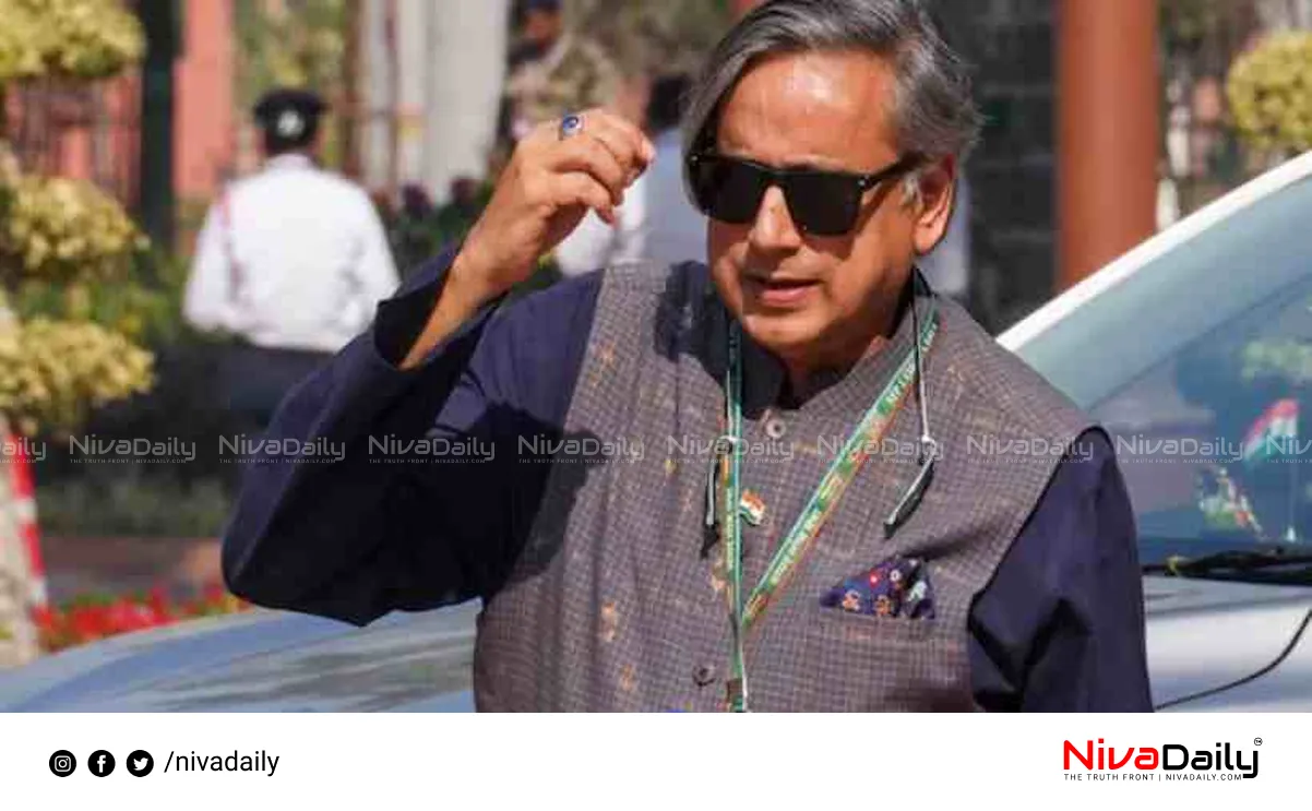 Shashi Tharoor foreign tour