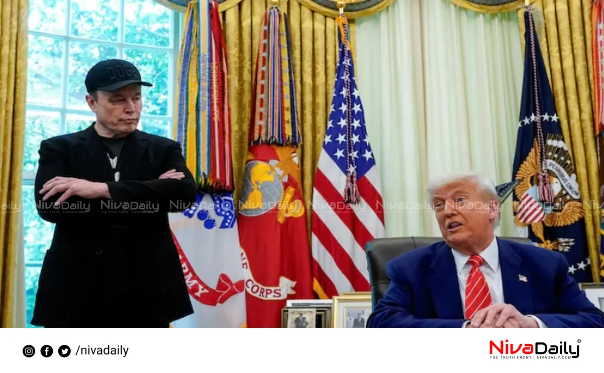 Trump Elon Musk dispute