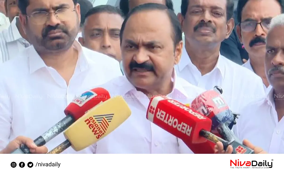 VD Satheesan CPIM criticism