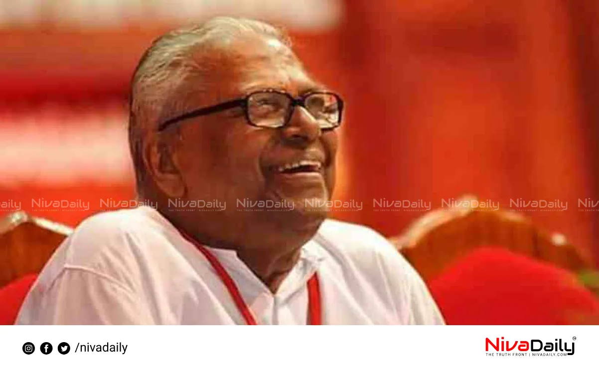 VS Achuthanandan health