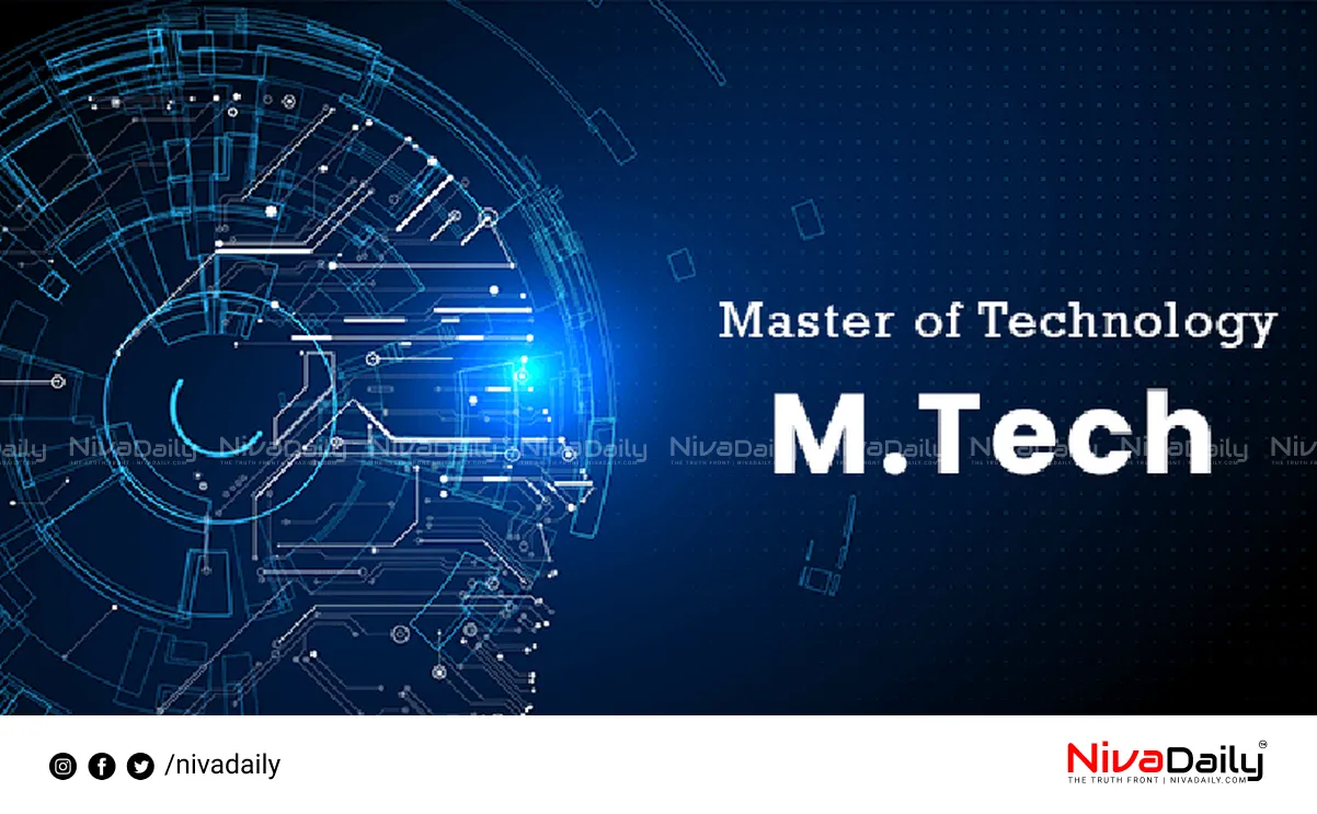 M.Tech Programs