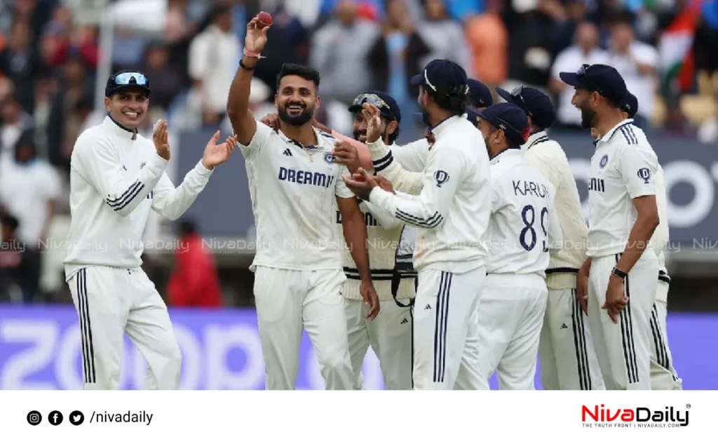 India Edgbaston Test win