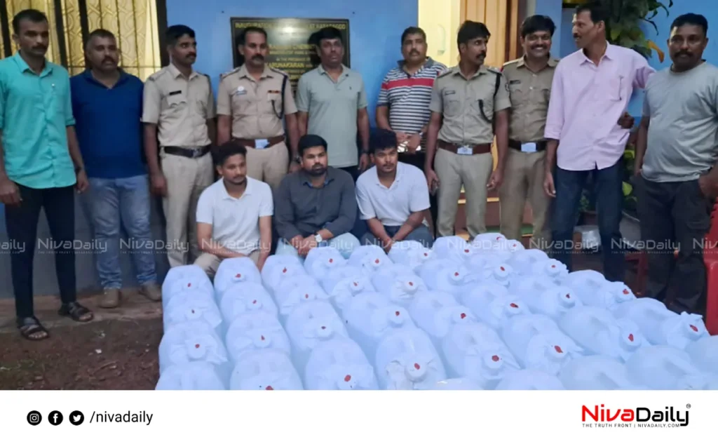 Kerala spirit smuggling