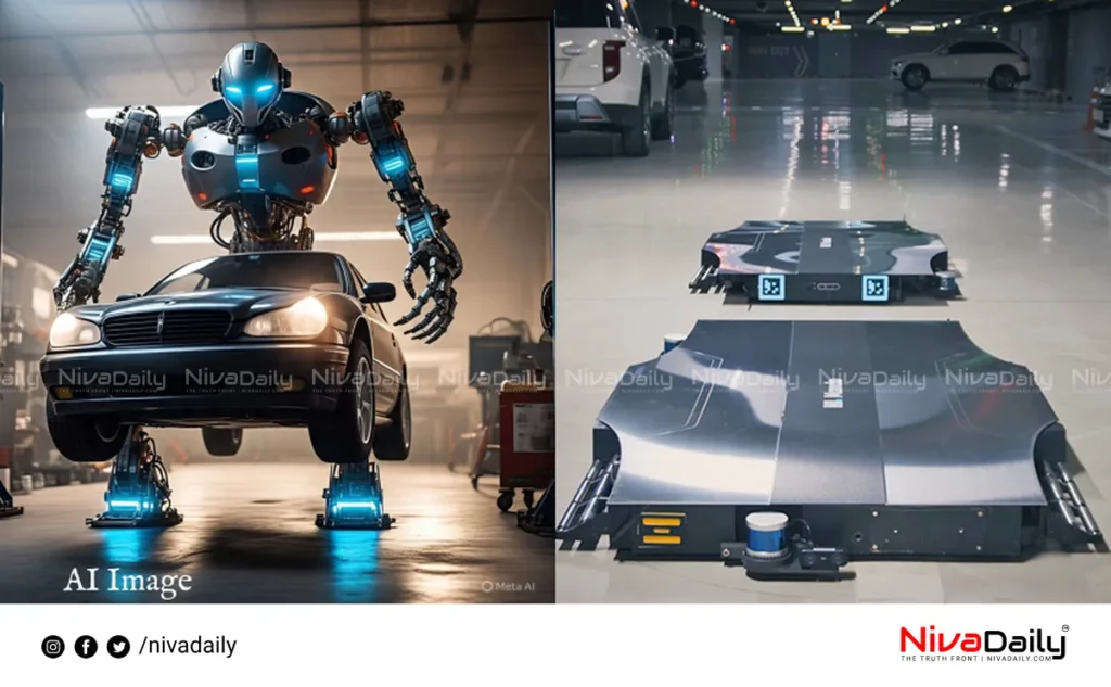 parking assistant robot