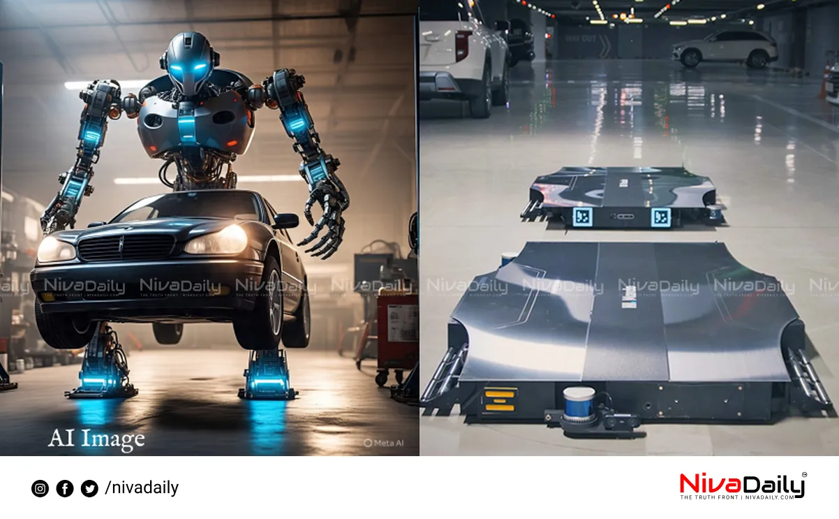 parking assistant robot