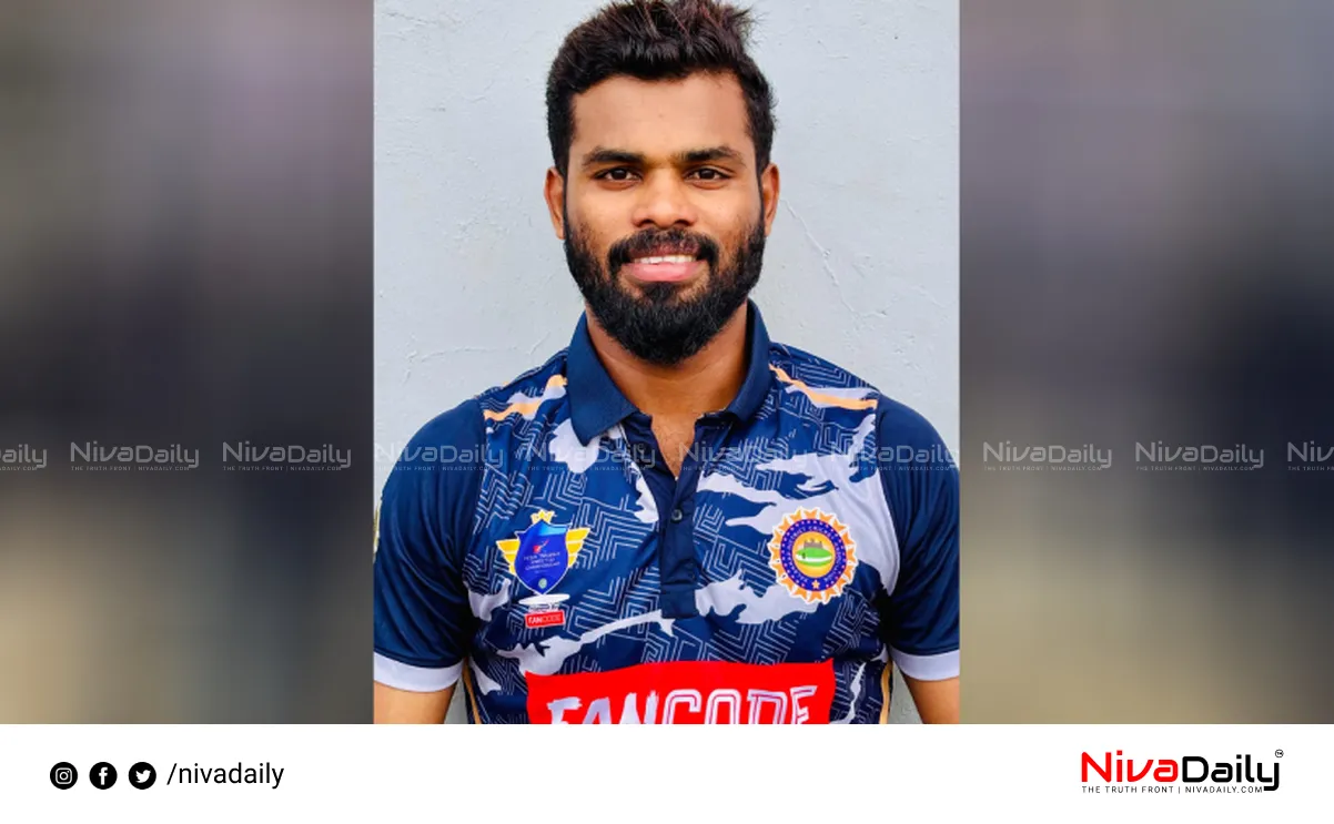 Sachin Suresh cricket