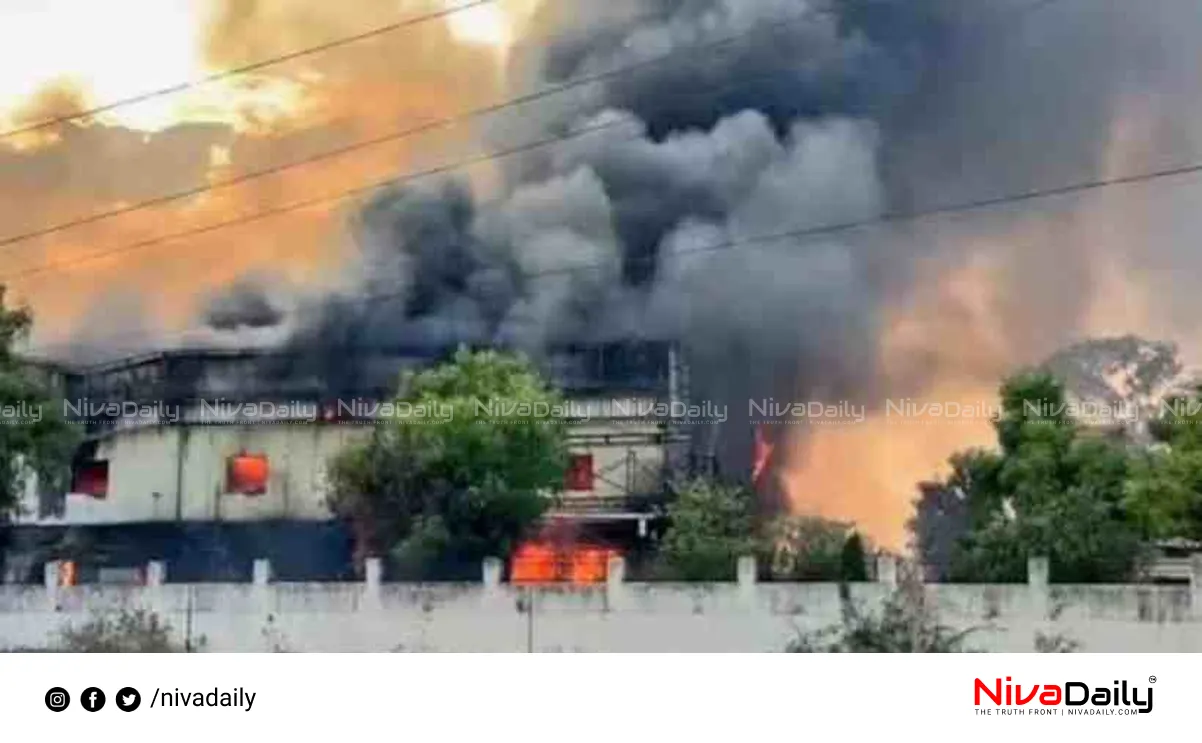 Telangana factory explosion